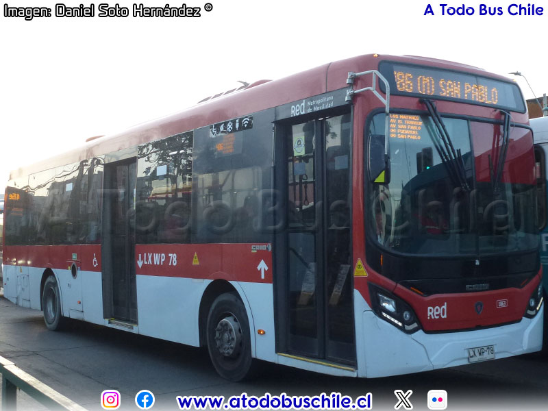 Induscar Caio Mondego II / Scania K-280UB eev6 / Servicio Troncal 486