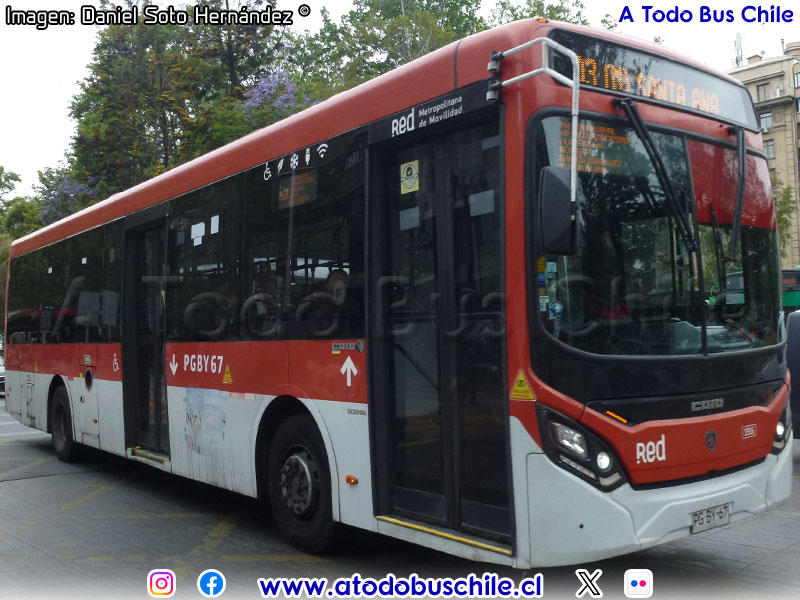 Induscar Caio Mondego II / Scania K-280UB eev6 / Servicio Troncal 403