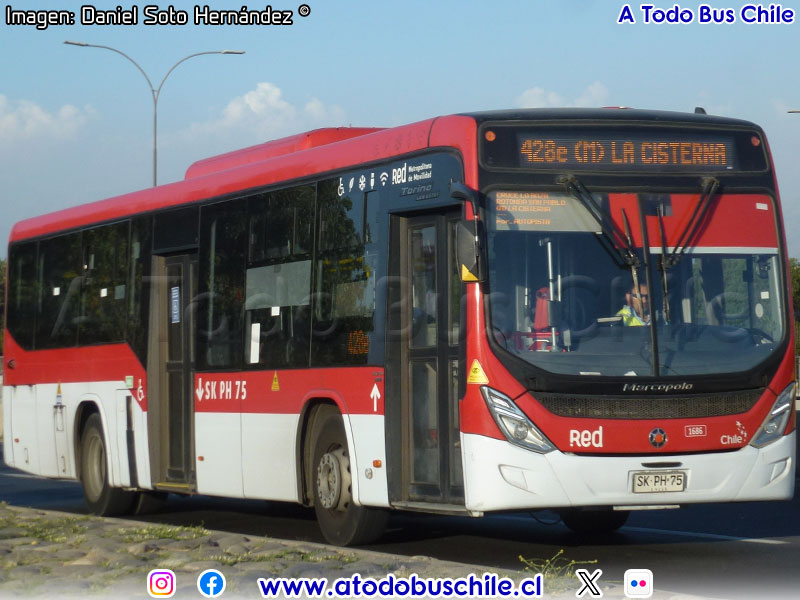 Marcopolo Torino Low Entry / Volvo B-8R-LEA Euro6 / Servicio Troncal 428e