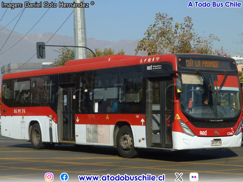 Marcopolo Torino Low Entry / Volvo B-8R-LE Euro6 / Servicio Alimentador C-07