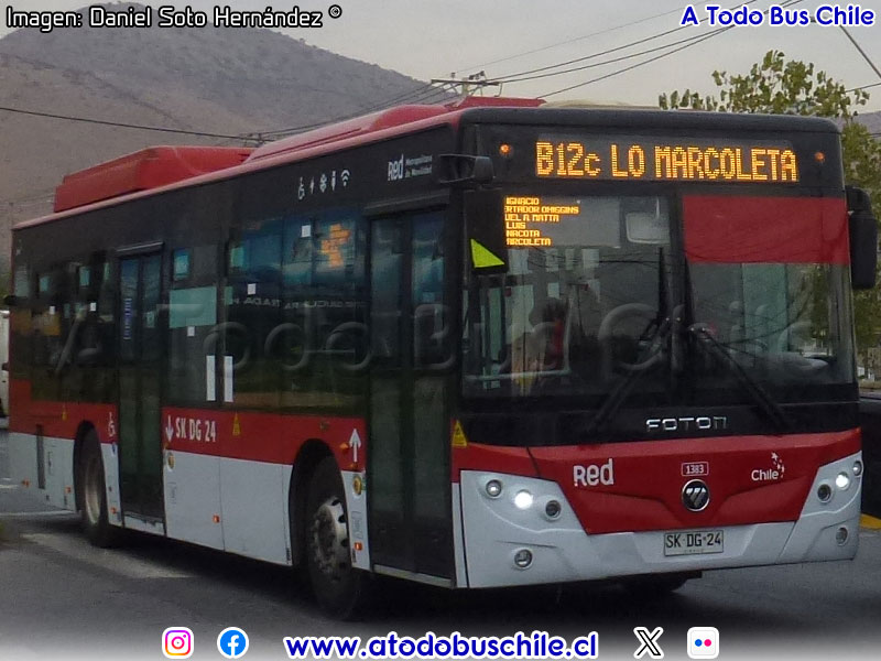 Foton E-Bus U-12 SC / Servicio Alimentador B-12c