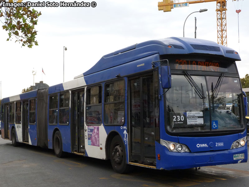 Induscar Caio Mondego LA / Volvo B-9SALF / Servicio Troncal 230