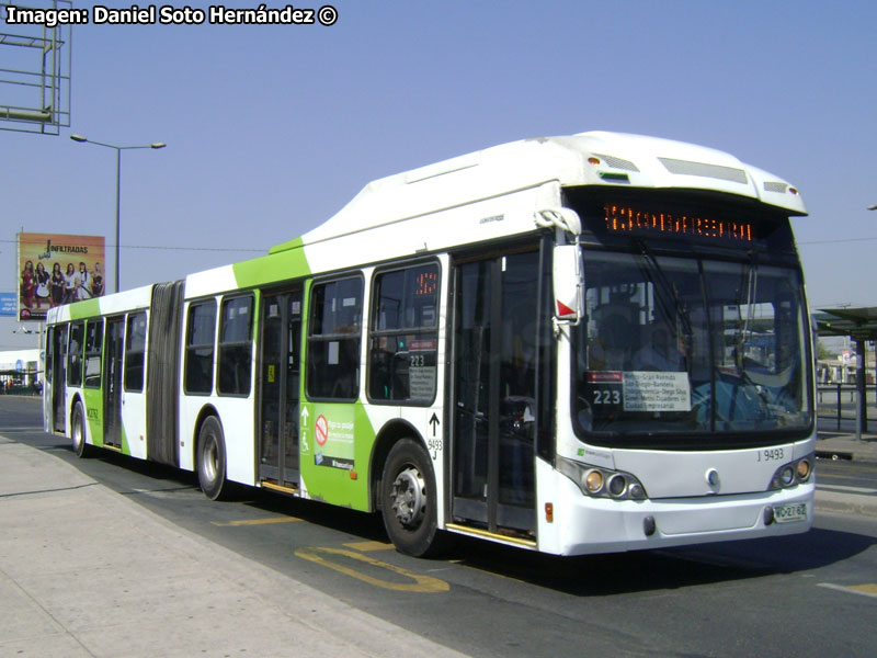 Induscar Caio Mondego LA / Volvo B-9SALF / Servicio Troncal 223