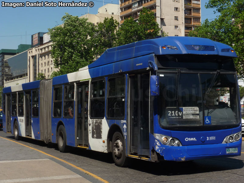 Induscar Caio Mondego LA / Volvo B-9SALF / Servicio Troncal 210v