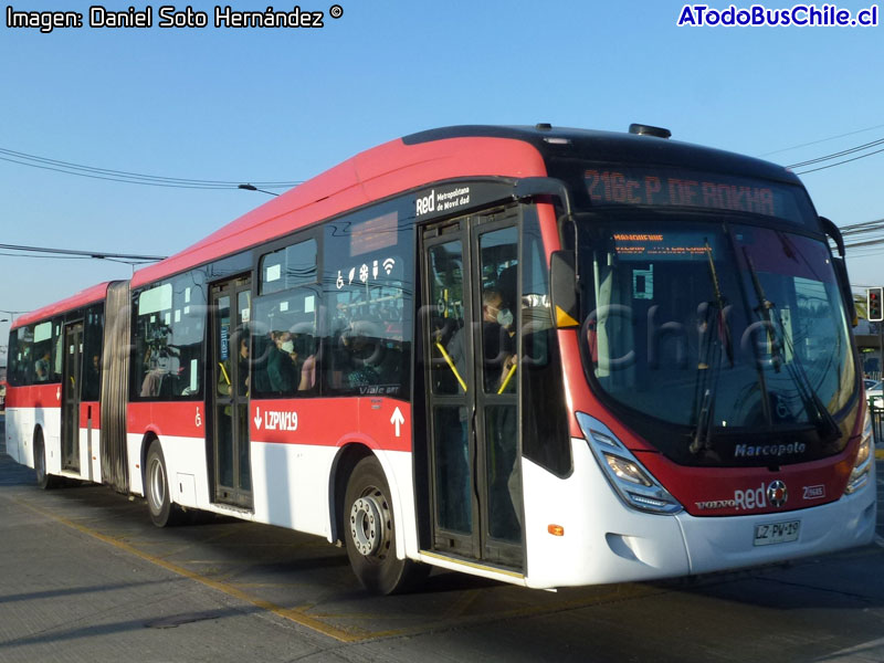 Superpolo Gran Viale BRT / Volvo B-8R-LEA Euro6 / Servicio Troncal 216c