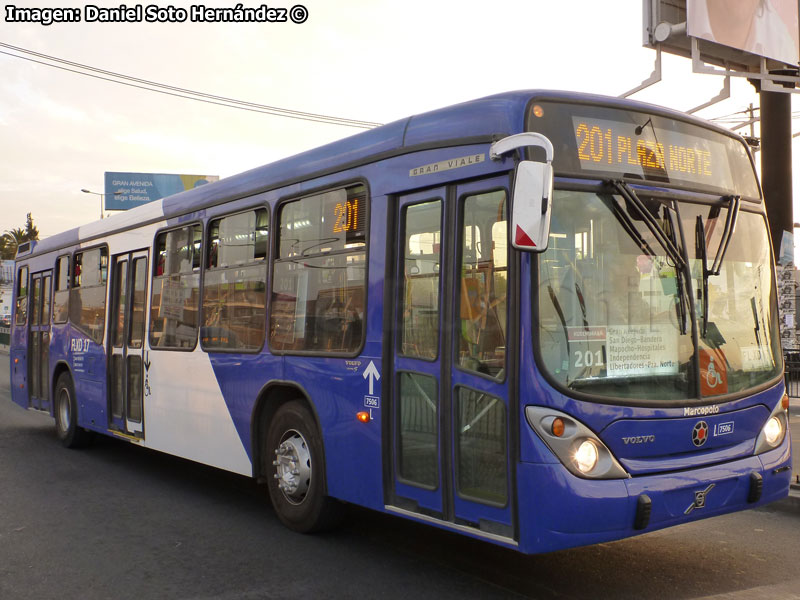 Marcopolo Gran Viale / Volvo B-290R-LE Euro5 / Servicio Troncal 201