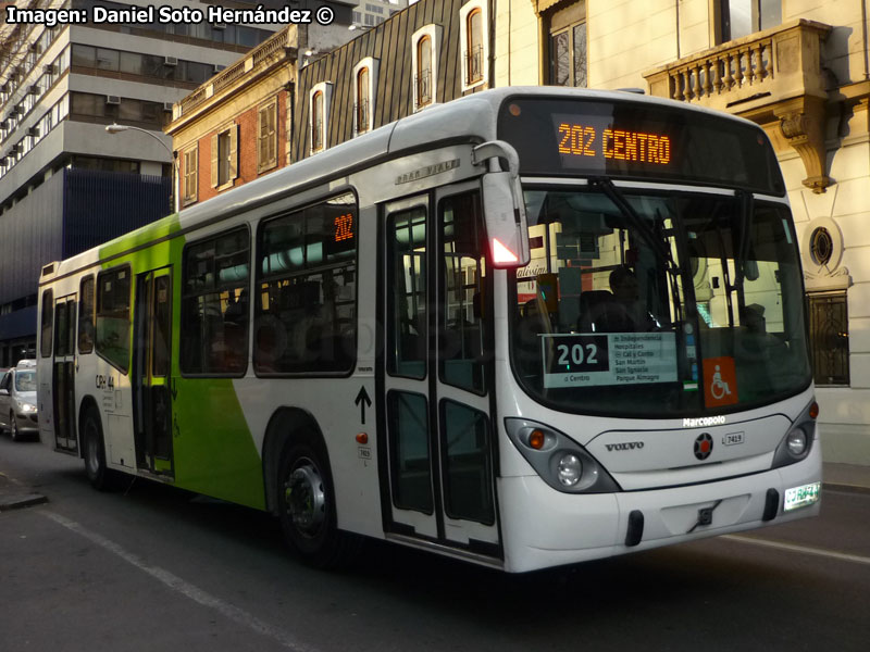 Marcopolo Gran Viale / Volvo B-7R-LE / Servicio Troncal 202