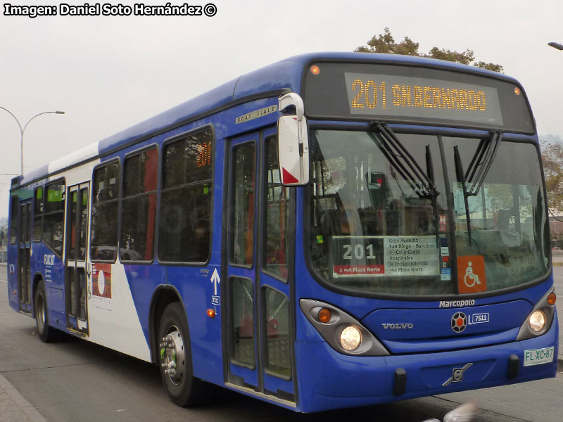 Marcopolo Gran Viale / Volvo B-290R-LE Euro5 / Servicio Troncal 201