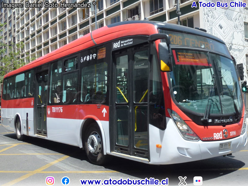 Superpolo Gran Viale BRT / Volvo B-8R-LE Euro6 / Servicio Troncal 206