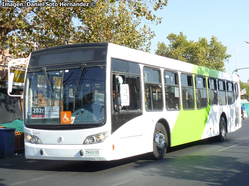 Induscar Caio Mondego L / Volvo B-7R-LE / Servicio Troncal 202c