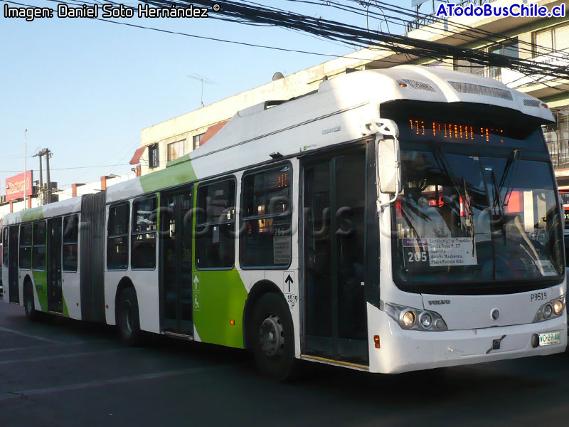 Induscar Caio Mondego LA / Volvo B-9SALF / Servicio Troncal 205