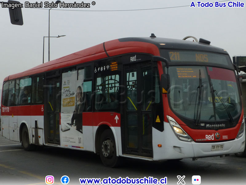 Superpolo Gran Viale BRT / Volvo B-8R-LE Euro6 / Servicio Troncal 211
