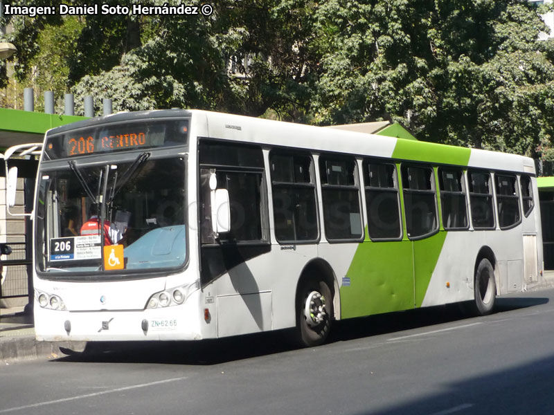 Induscar Caio Mondego L / Volvo B-7R-LE / Servicio Troncal 206