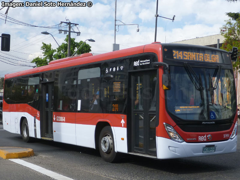 Marcopolo Torino Low Entry / Volvo B-8R-LE Euro6 / Servicio Troncal 214