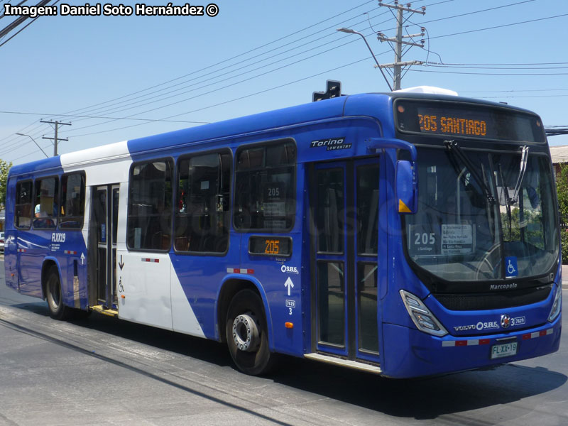 Marcopolo Torino Low Entry / Volvo B-250R-LE Euro5 / Servicio Troncal 205