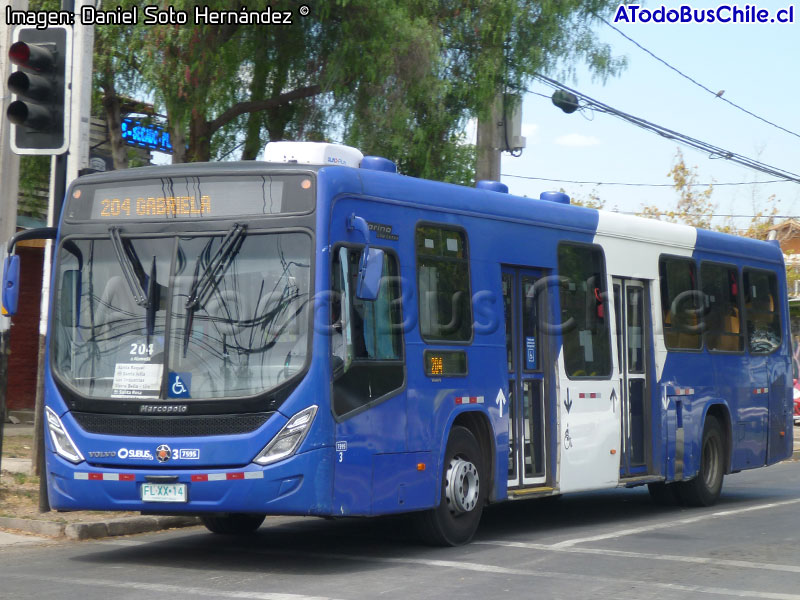 Marcopolo Torino Low Entry / Volvo B-250R-LE Euro5 / Servicio Troncal 204