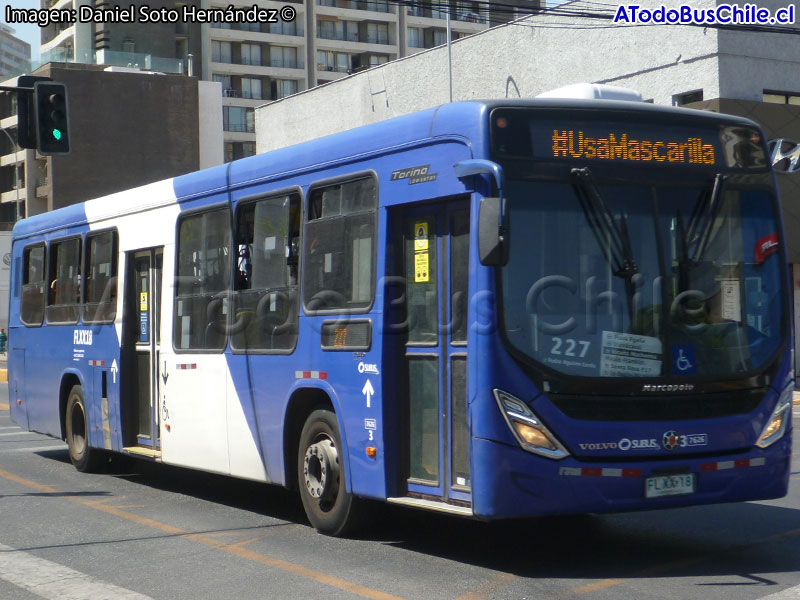 Marcopolo Torino Low Entry / Volvo B-250R-LE Euro5 / Servicio Troncal 227