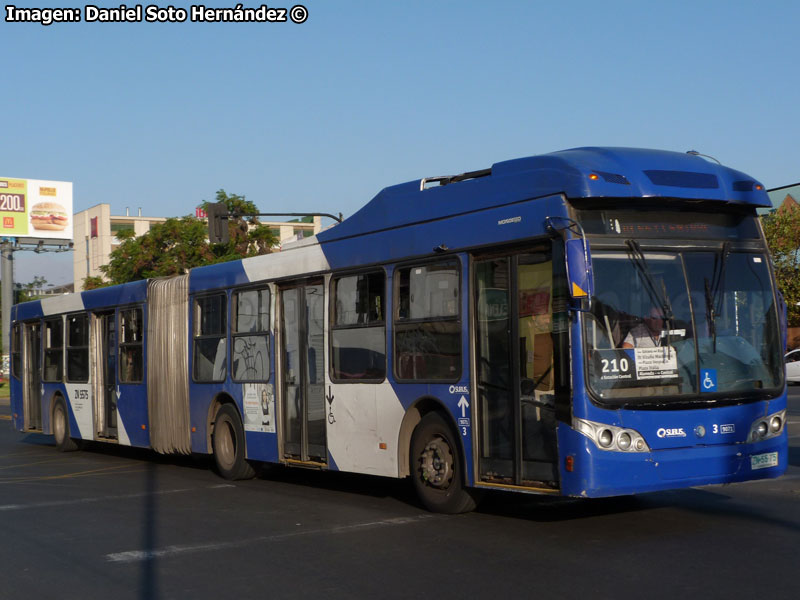 Induscar Caio Mondego LA / Volvo B-9SALF / Servicio Troncal 210