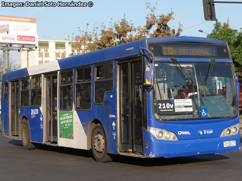 Induscar Caio Mondego L / Volvo B-7R-LE / Servicio Troncal 210v