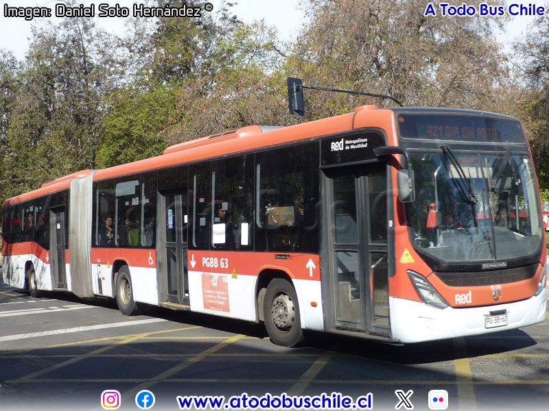 Marcopolo Torino Low Entry / Mercedes Benz O-500UA-2836 BlueTec6 / Servicio Troncal 421