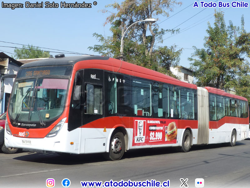 Superpolo Gran Viale BRT / Volvo B-8R-LEA Euro6 / Servicio Troncal 205