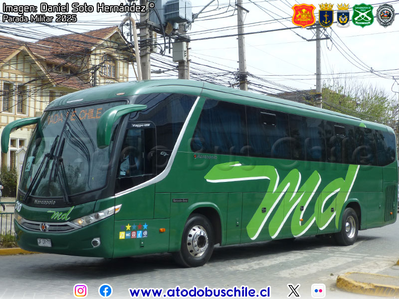 Marcopolo Viaggio G7 1050 / Mercedes Benz O-500R-1830 BlueTec5 / Meneses y Díaz MD