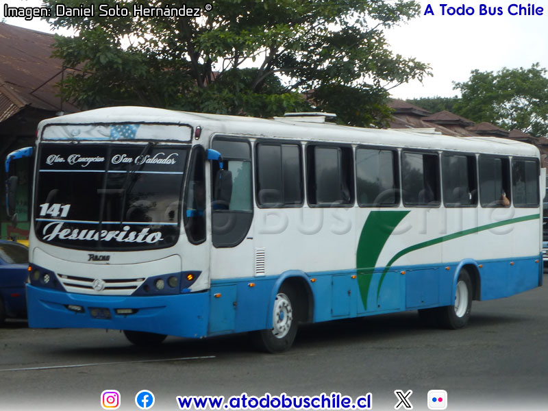 Carrocerías ROSMO Veloce / Mercedes Benz OF-1721 / Transportes Lisseth Ruta N° 141 Nueva Concepción - San Salvador (El Salvador)