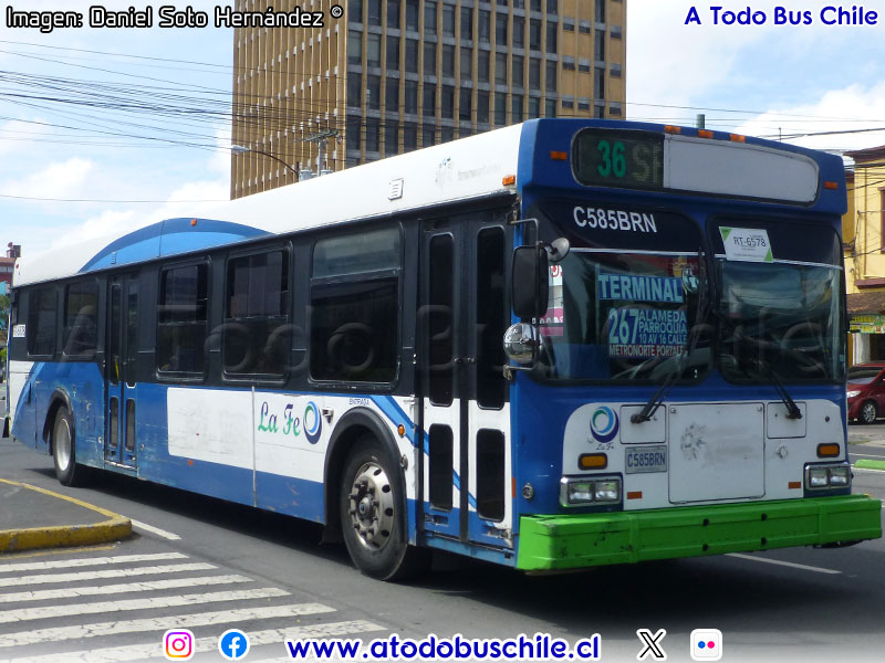 Gillig Phantom 2000 / Empresa La Fe Ruta N° 267 Ciudad de Guatemala