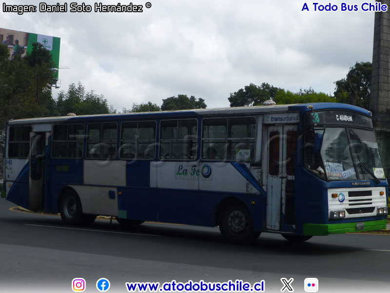 Ciferal GLS Bus / Mercedes Benz OF-1620 / Empresa La Fe Ruta N° 267 Ciudad de Guatemala