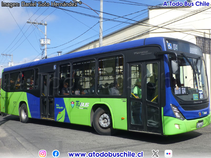 Marcopolo Torino Low Entry / Volvo B-8R-LE Euro6 / TuBus Ruta N° 104 Ciudad de Guatemala