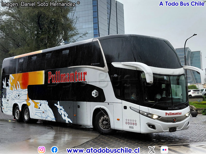 Marcopolo Paradiso New G7 1800DD / Scania K-410B / Pullmantur Centroamérica (El Salvador)
