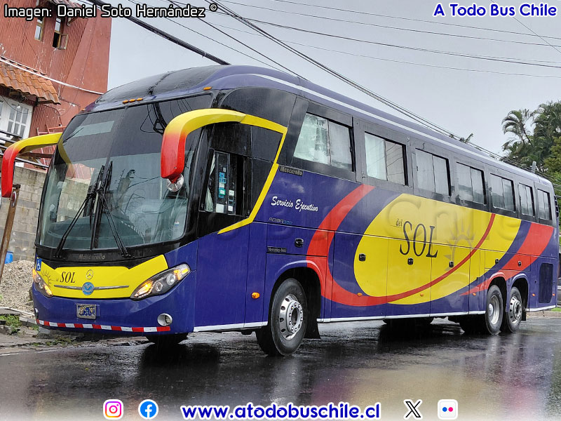 Mascarello Roma 370 / Mercedes Benz O-500RSD-2442 / Transportes del Sol (El Salvador)