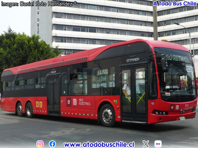 BYD B15E01 / Metrobús Linea N° 4 Norte Ciudad de México