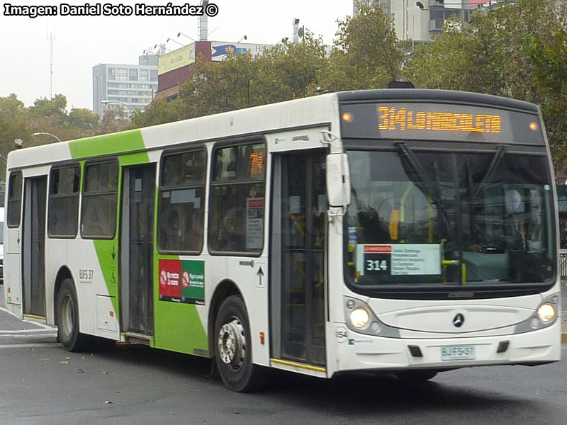 Induscar Caio Mondego H / Mercedes Benz O-500U-1726 / Servicio Troncal 314