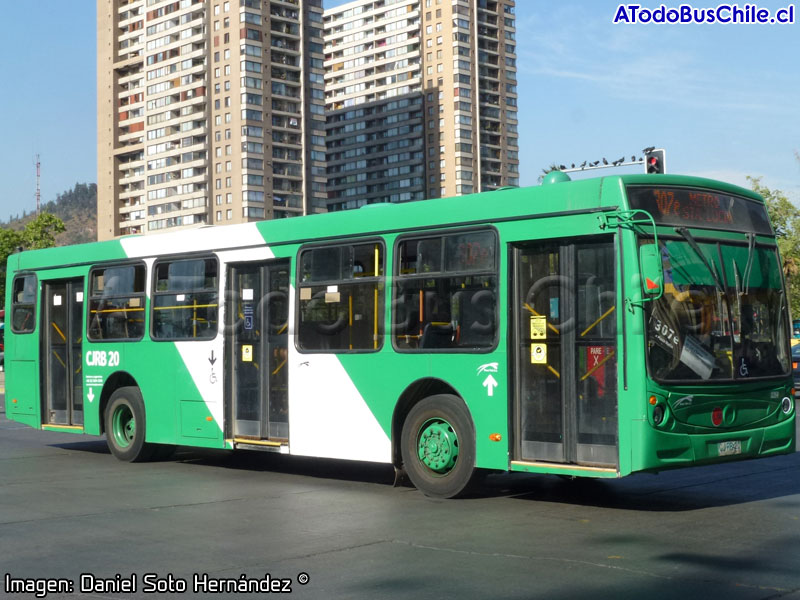 Induscar Caio Mondego H / Mercedes Benz O-500U-1726 / Servicio Troncal 307e