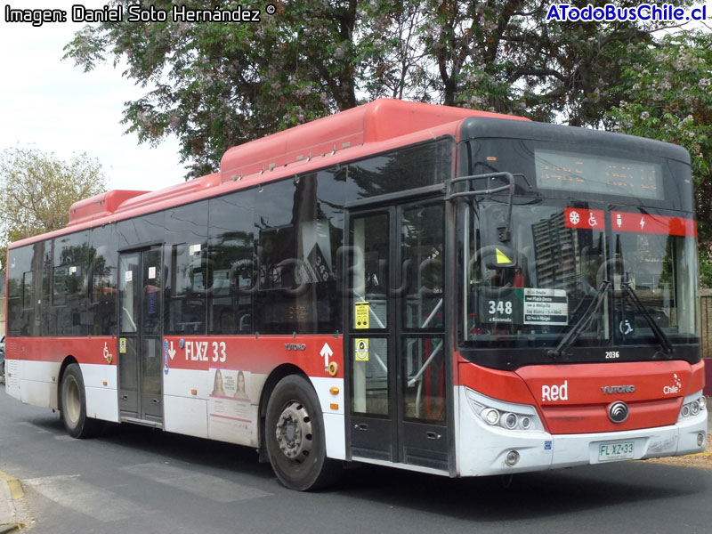 Yutong E-12LF / Servicio Troncal 348