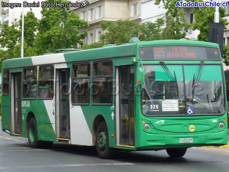 Induscar Caio Mondego H / Mercedes Benz O-500U-1726 / Servicio Troncal 325