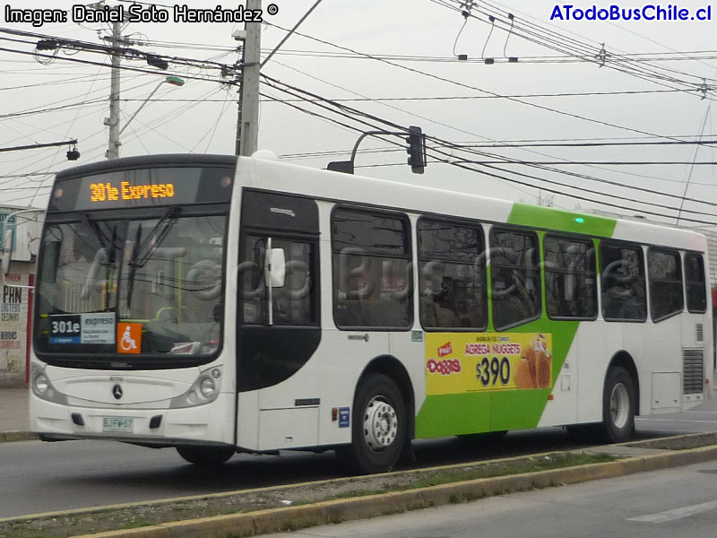 Induscar Caio Mondego H / Mercedes Benz O-500U-1726 / Servicio Troncal 301e