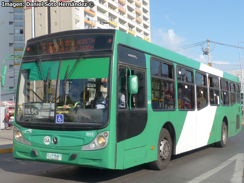 Induscar Caio Mondego H / Mercedes Benz O-500U-1726 / Servicio Alimentador E-15c