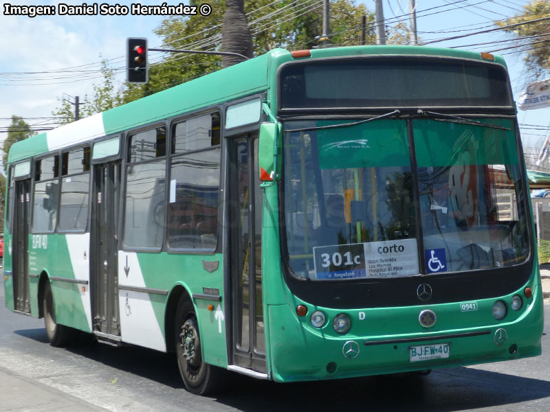 Metalpar Tronador / Mercedes Benz O-500U-1725 / Servicio Troncal 301c