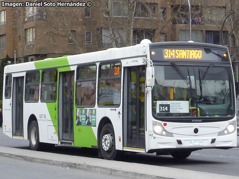 Induscar Caio Mondego H / Mercedes Benz O-500U-1726 / Servicio Troncal 314