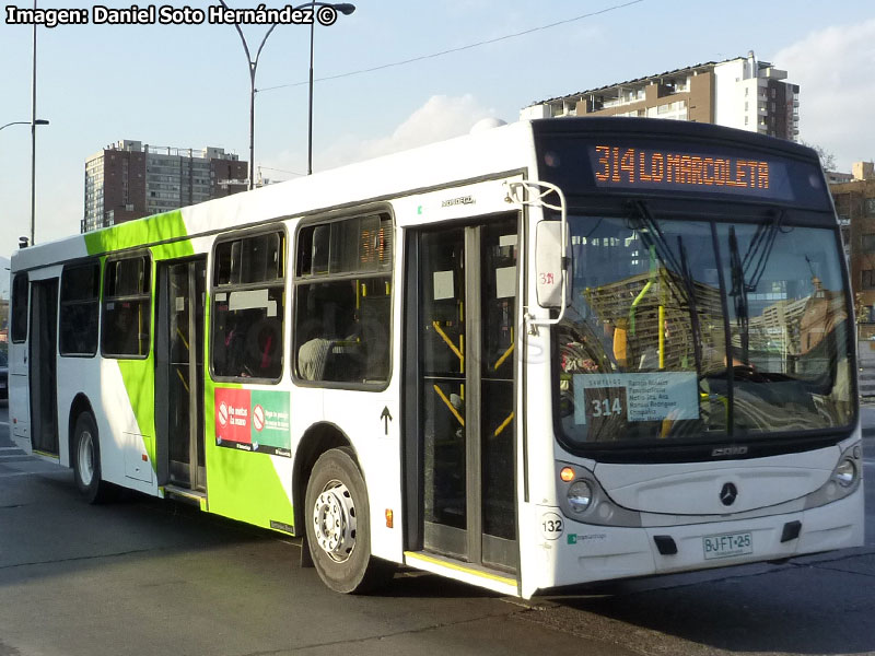 Induscar Caio Mondego H / Mercedes Benz O-500U-1726 / Servicio Troncal 314