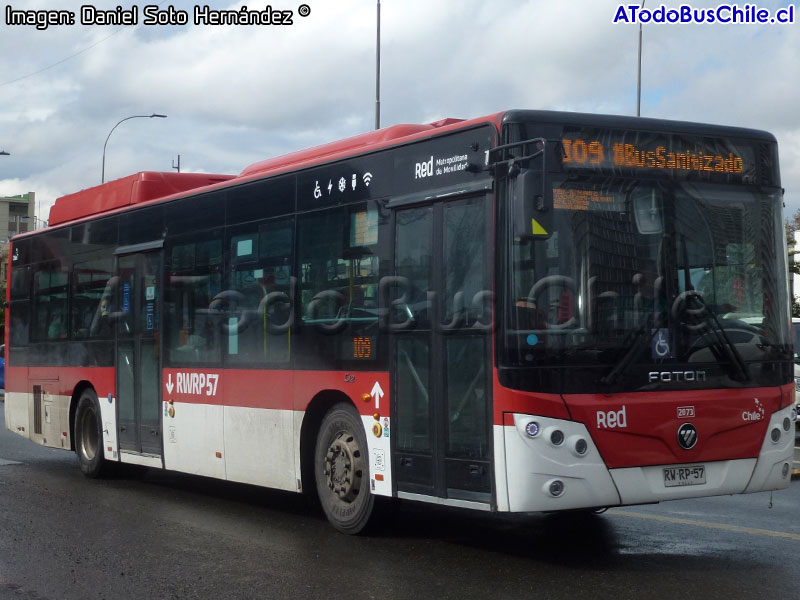 Foton E-Bus U-12 SC / Servicio Alimentador I-09