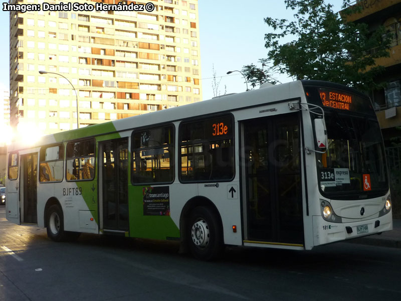 Induscar Caio Mondego H / Mercedes Benz O-500U-1726 / Servicio Troncal 313e