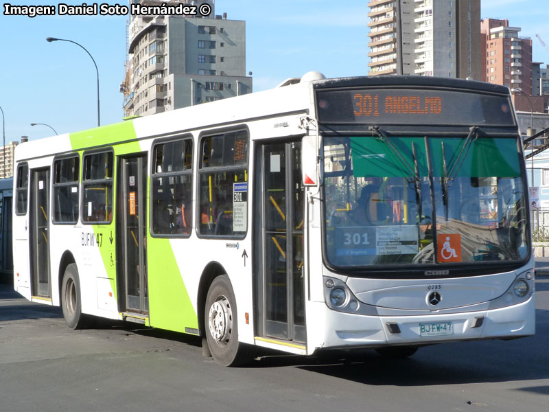 Induscar Caio Mondego H / Mercedes Benz O-500U-1726 / Servicio Troncal 301