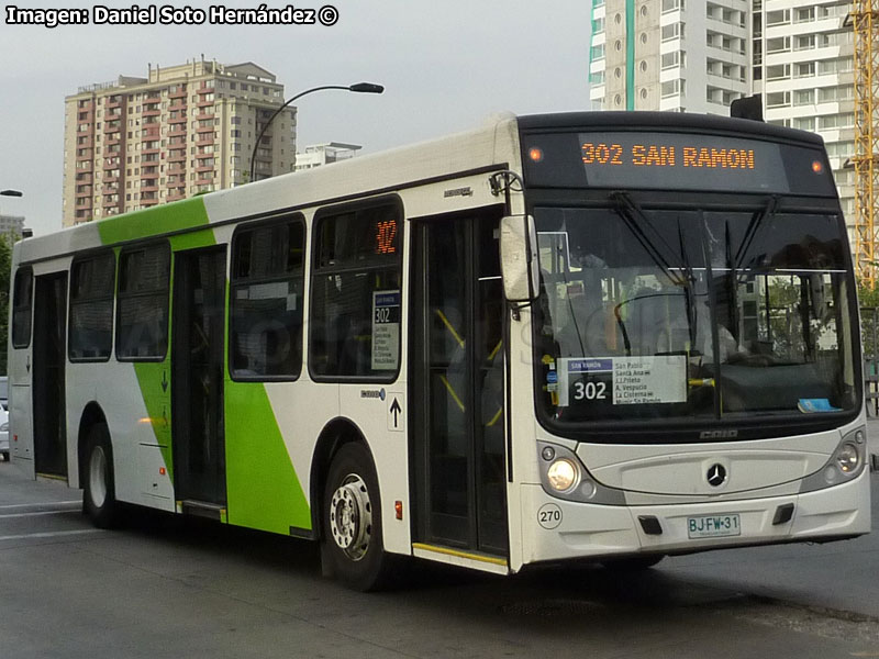 Induscar Caio Mondego H / Mercedes Benz O-500U-1726 / Servicio Troncal 302