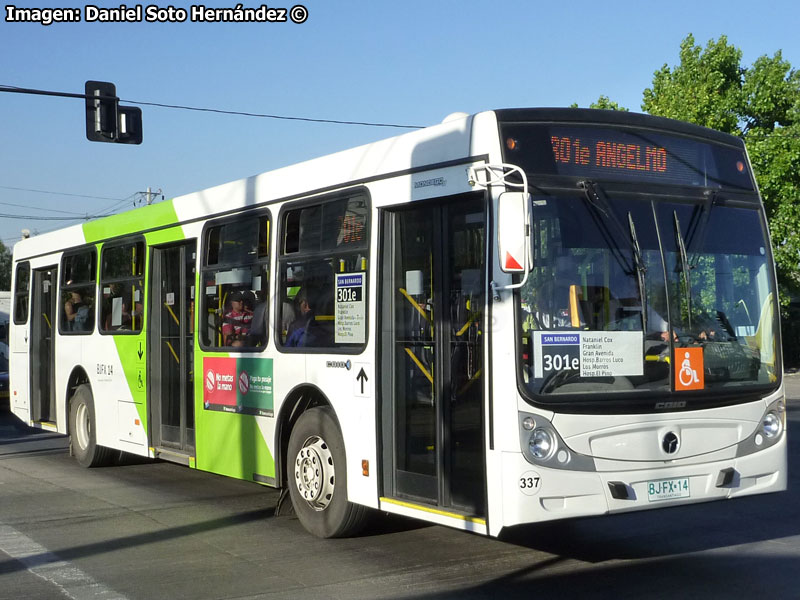 Induscar Caio Mondego H / Mercedes Benz O-500U-1726 / Servicio Troncal 301e