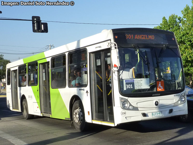 Induscar Caio Mondego H / Mercedes Benz O-500U-1726 / Servicio Troncal 301