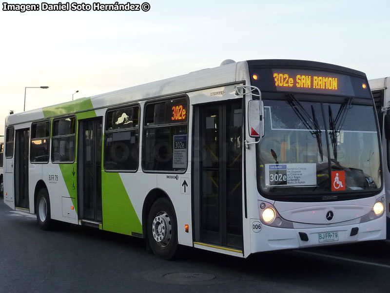 Induscar Caio Mondego H / Mercedes Benz O-500U-1726 / Servicio Troncal 302e