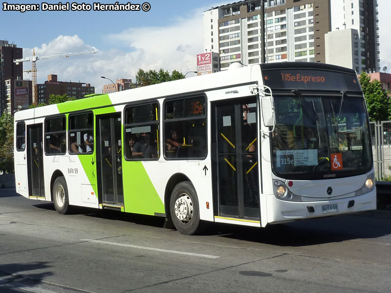 Induscar Caio Mondego H / Mercedes Benz O-500U-1726 / Servicio Troncal 315e